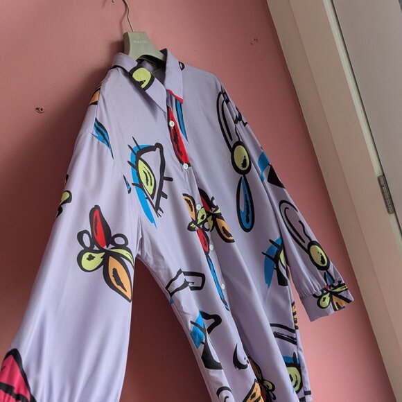 Oversize long sleeve Button Up - Picture 3 of 5